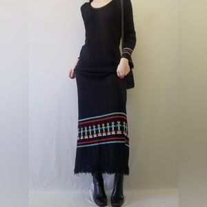1970’s Picardo Knits Maxi Dress